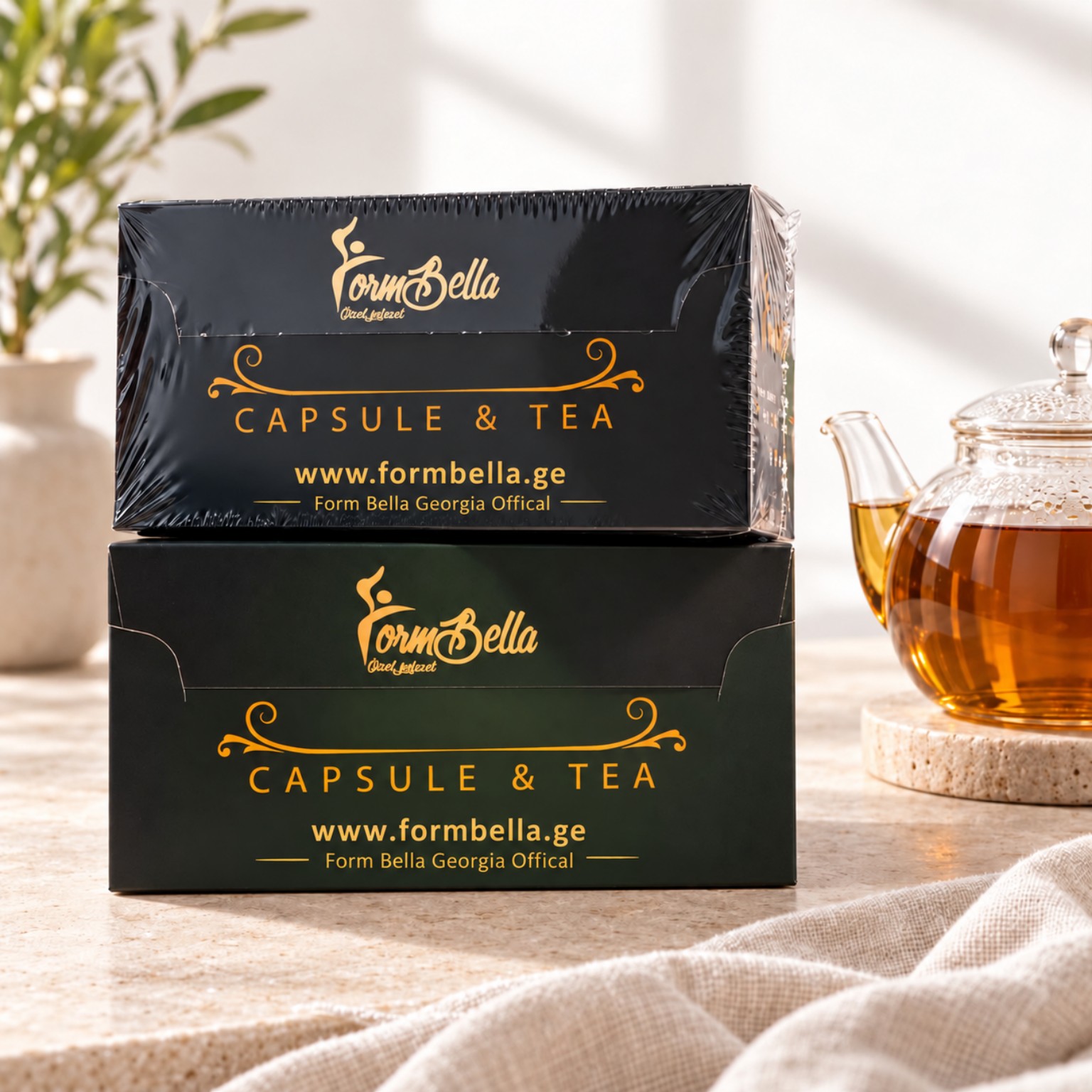 FORM BELLA - TEA AND CAPSULE SET